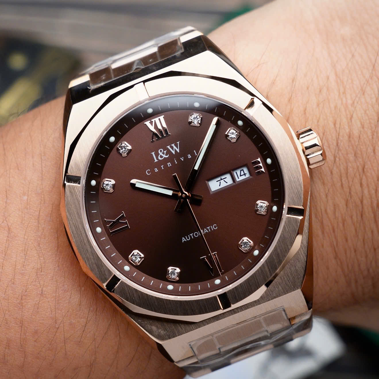 ĐỒNG HỒ NAM AUTOMATIC I&W CARNIVAL IW751G-T13
