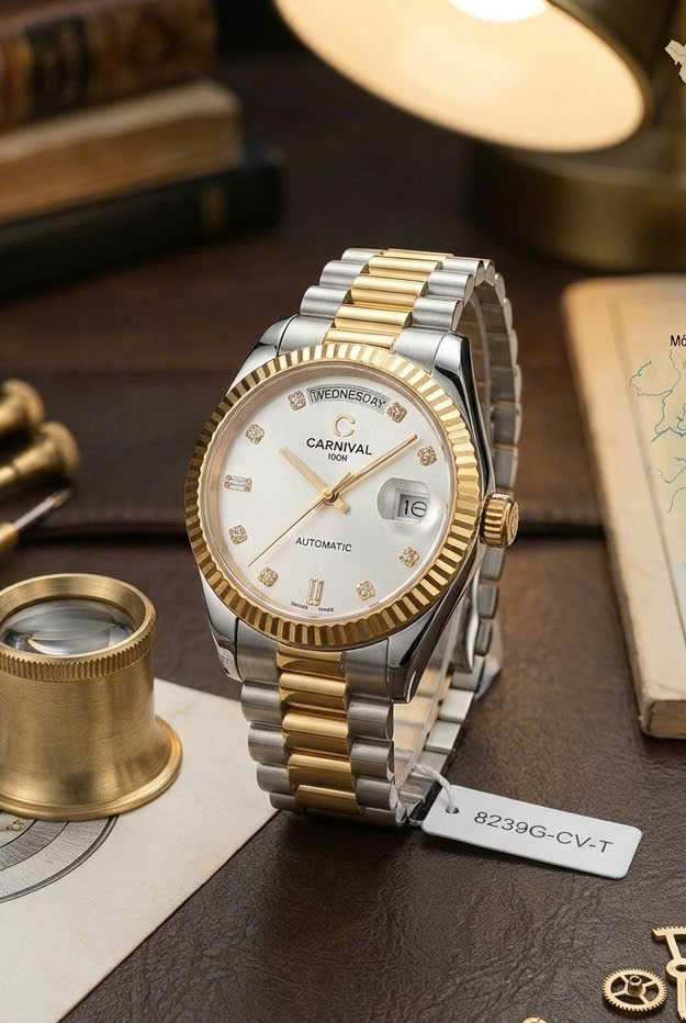 ĐỒNG HỒ NAM CARNIVAL AUTOMATIC 8239G-CV-T