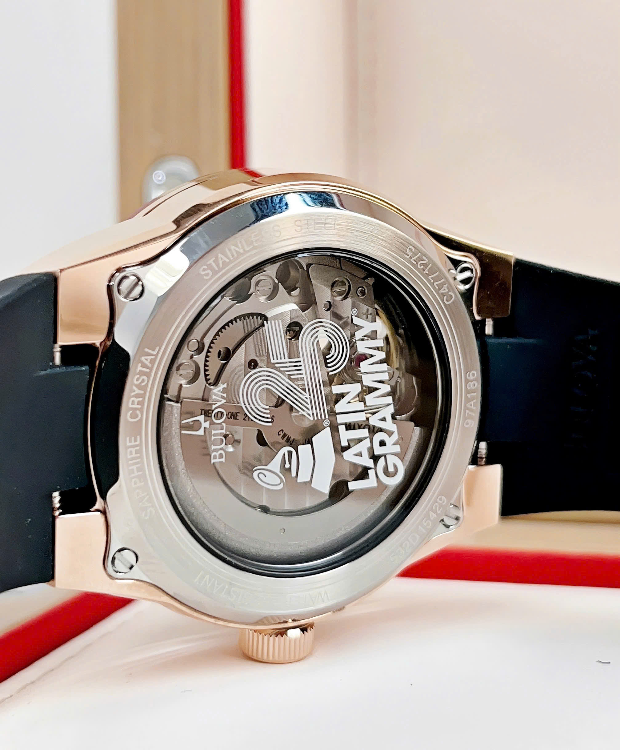 ĐỒNG HỒ NAM BULOVA LATIN GRAMMY EDITION AUTOMATIC  97A186