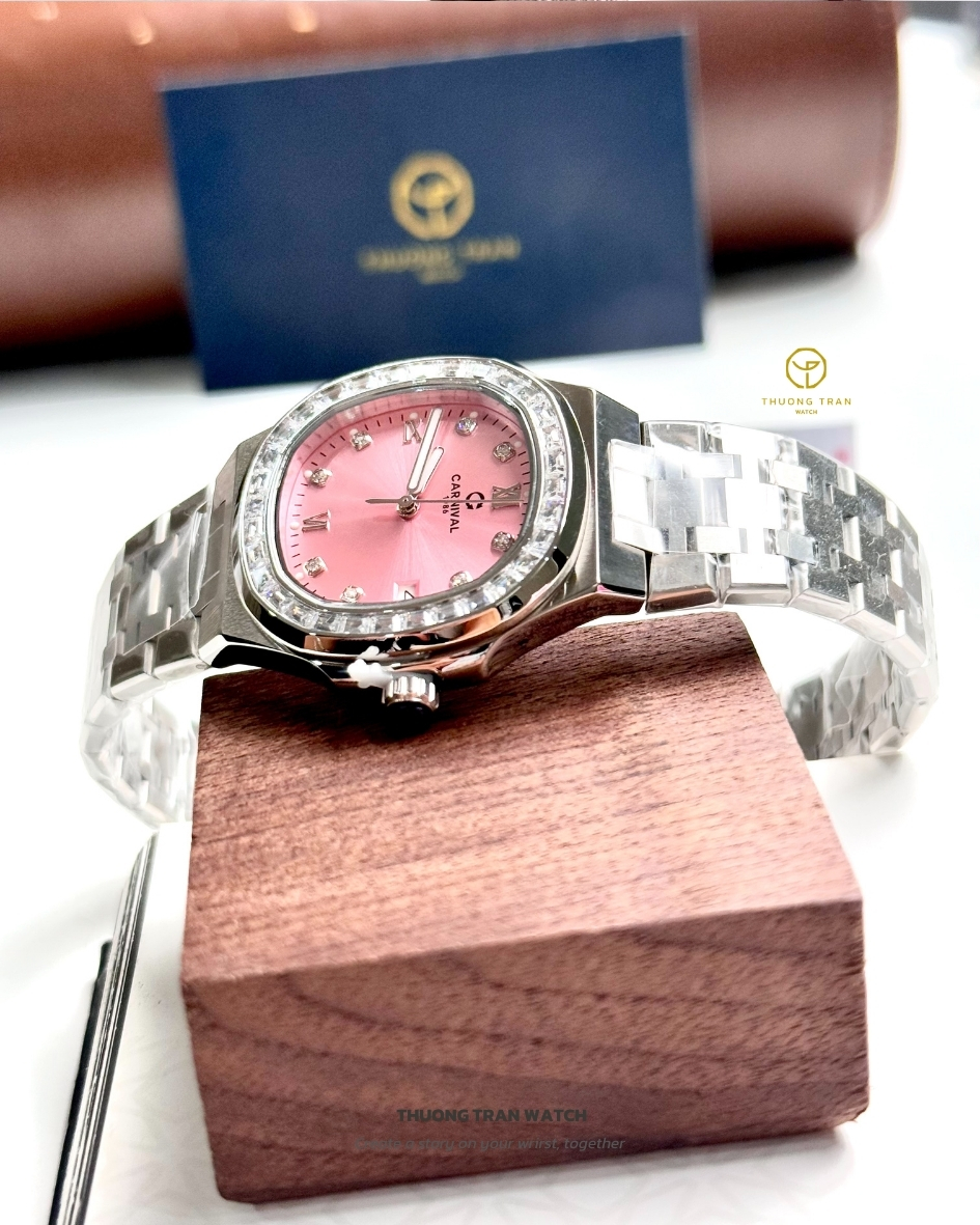 ĐỒNG HỒ NỮ CARNIVAL QUARTZ 8160L2-VT-H