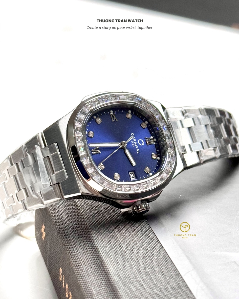 ĐỒNG HỒ NỮ CARNIVAL QUARTZ 8160L2-VT-X