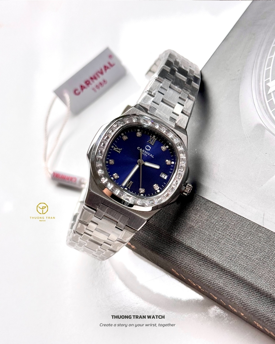 ĐỒNG HỒ NỮ CARNIVAL QUARTZ 8160L2-VT-X