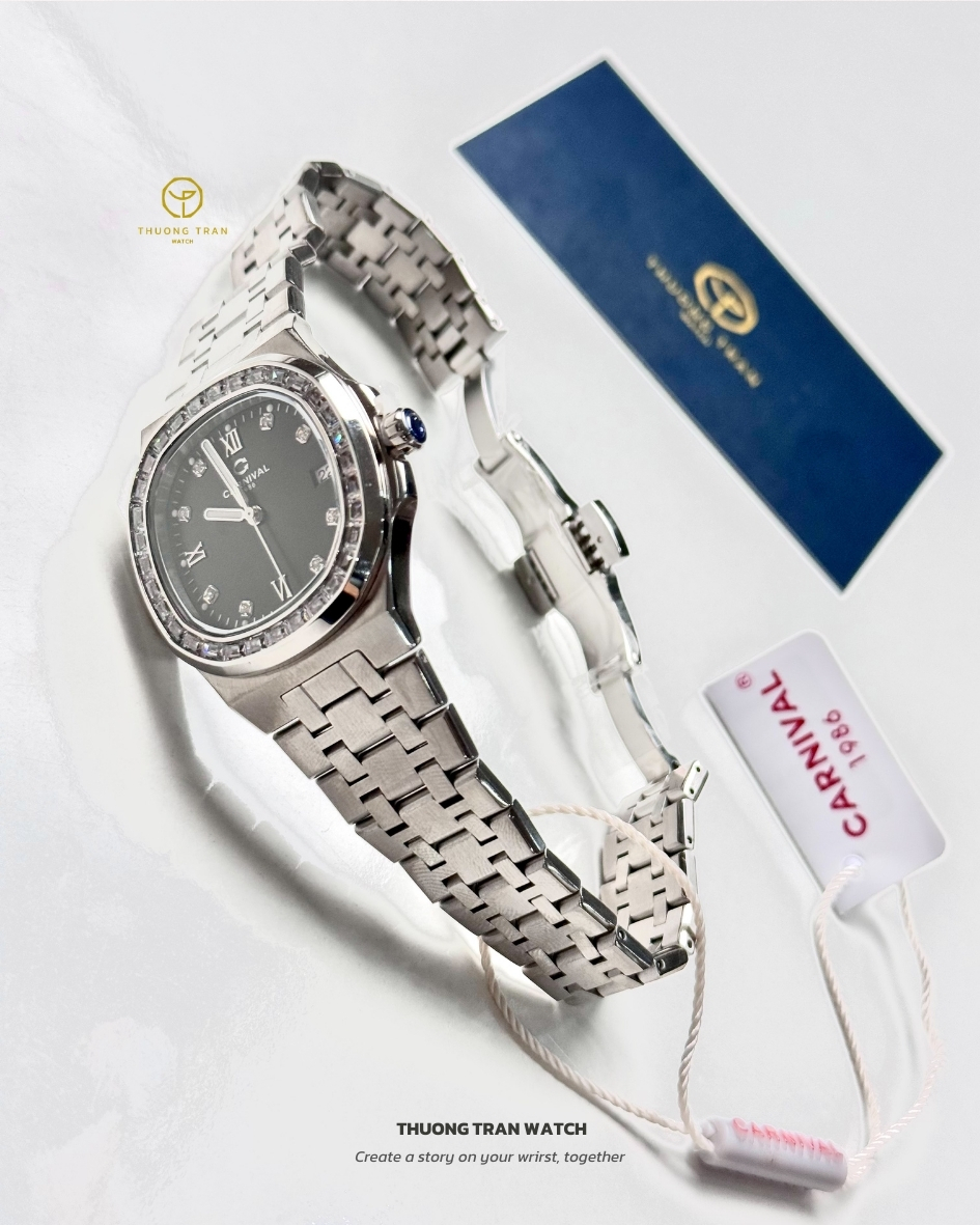 ĐỒNG HỒ NỮ CARNIVAL QUARTZ 8160L2-VT-D