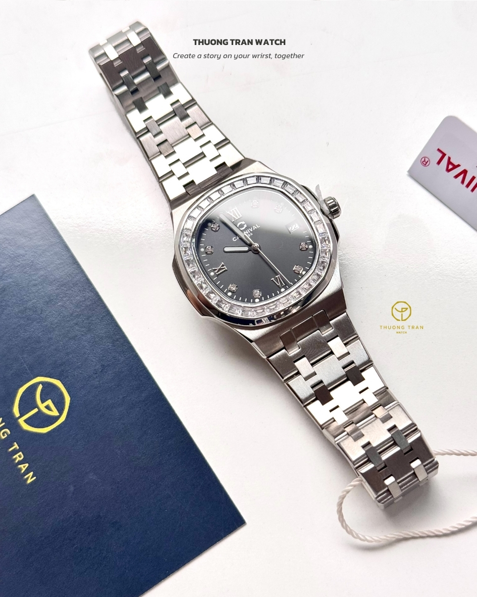 ĐỒNG HỒ NỮ CARNIVAL QUARTZ 8160L2-VT-D