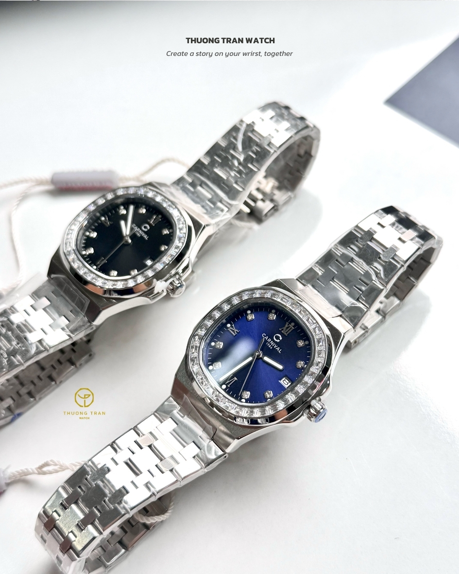 ĐỒNG HỒ NỮ CARNIVAL QUARTZ 8160L2-VT-D