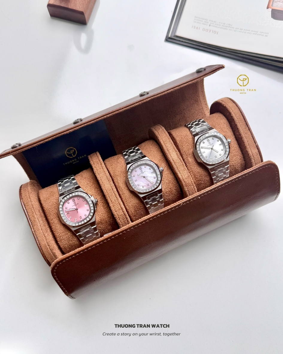 ĐỒNG HỒ NỮ CARNIVAL QUARTZ 8160L2-VT-T