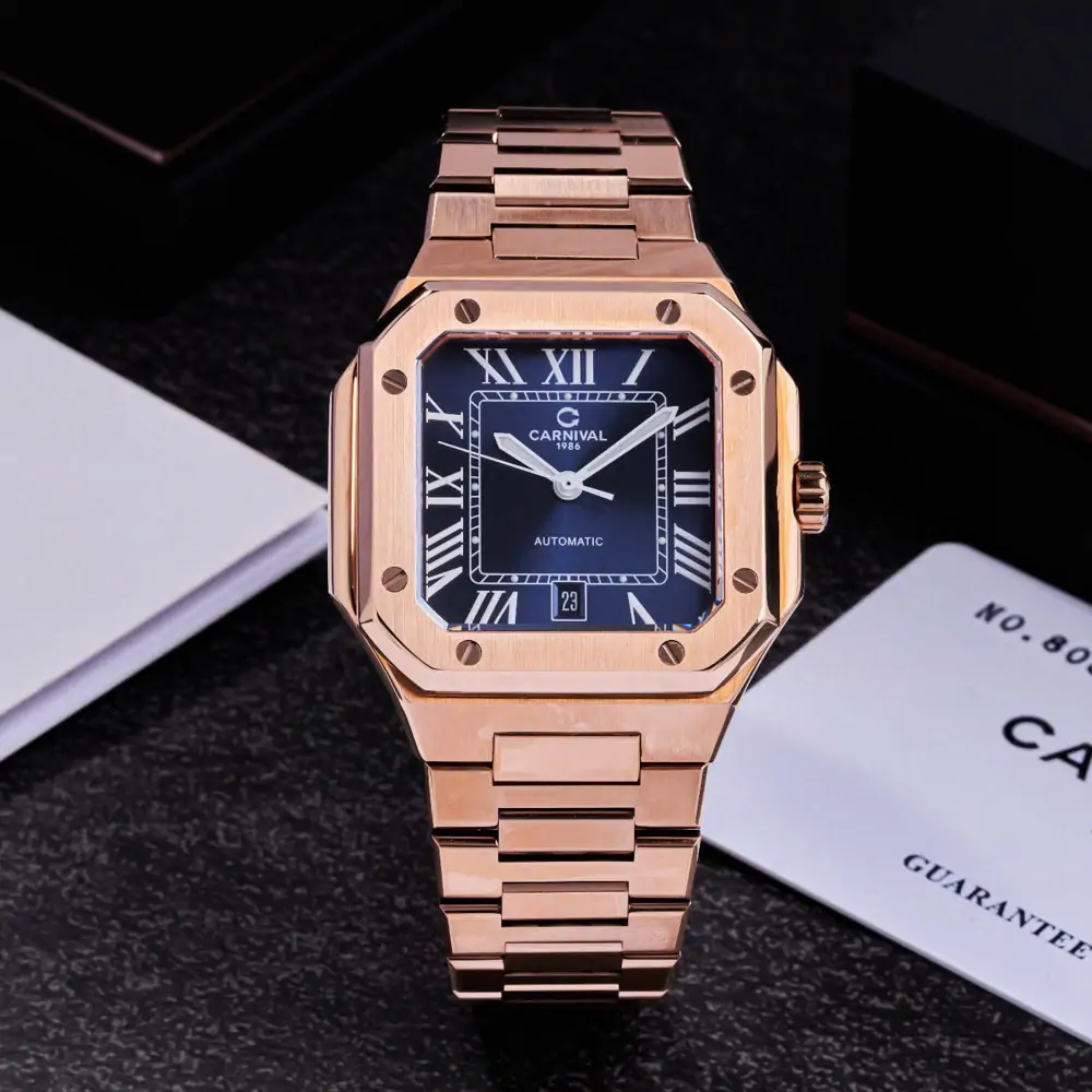 ĐỒNG HỒ NAM CARNIVAL AUTOMATIC XANH DƯƠNG 8169G-VH-X