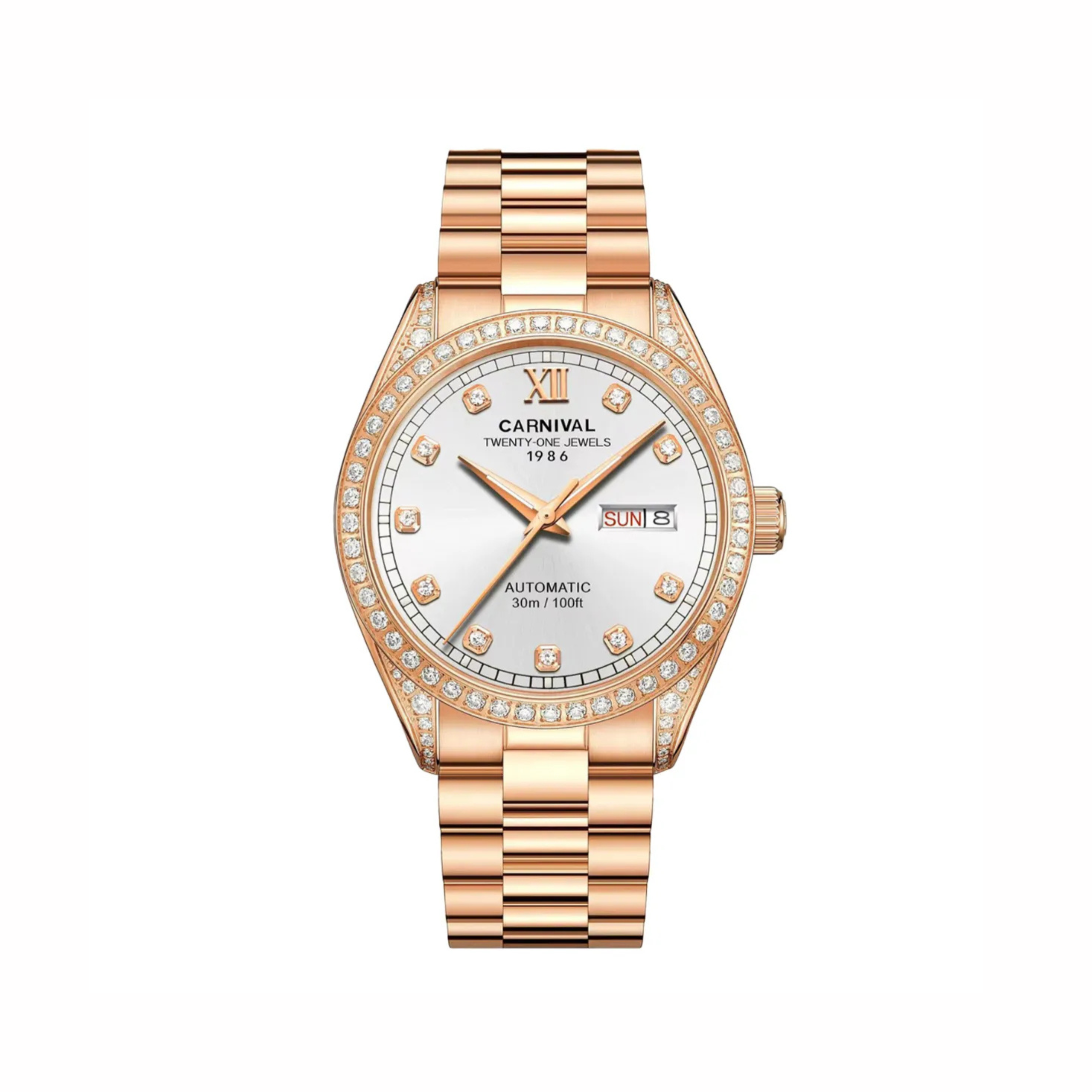 ĐỒNG HỒ NAM CARNIVAL AUTOMATIC 8907G-VH-T