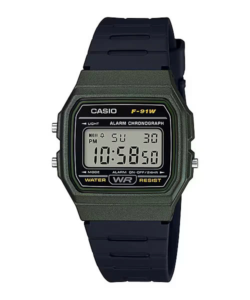 ĐỒNG HỒ NAM CASIO QUARTZ F-91WM-3ADF