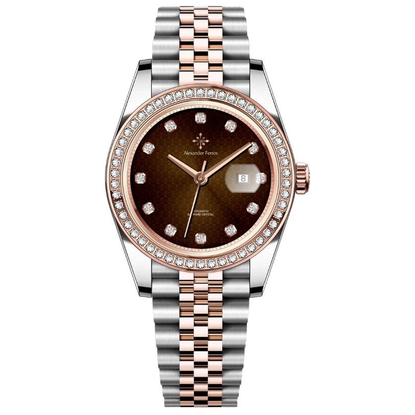 ĐỒNG HỒ NỮ ALEXANDER FERROS AUTOMATIC 8201D/08