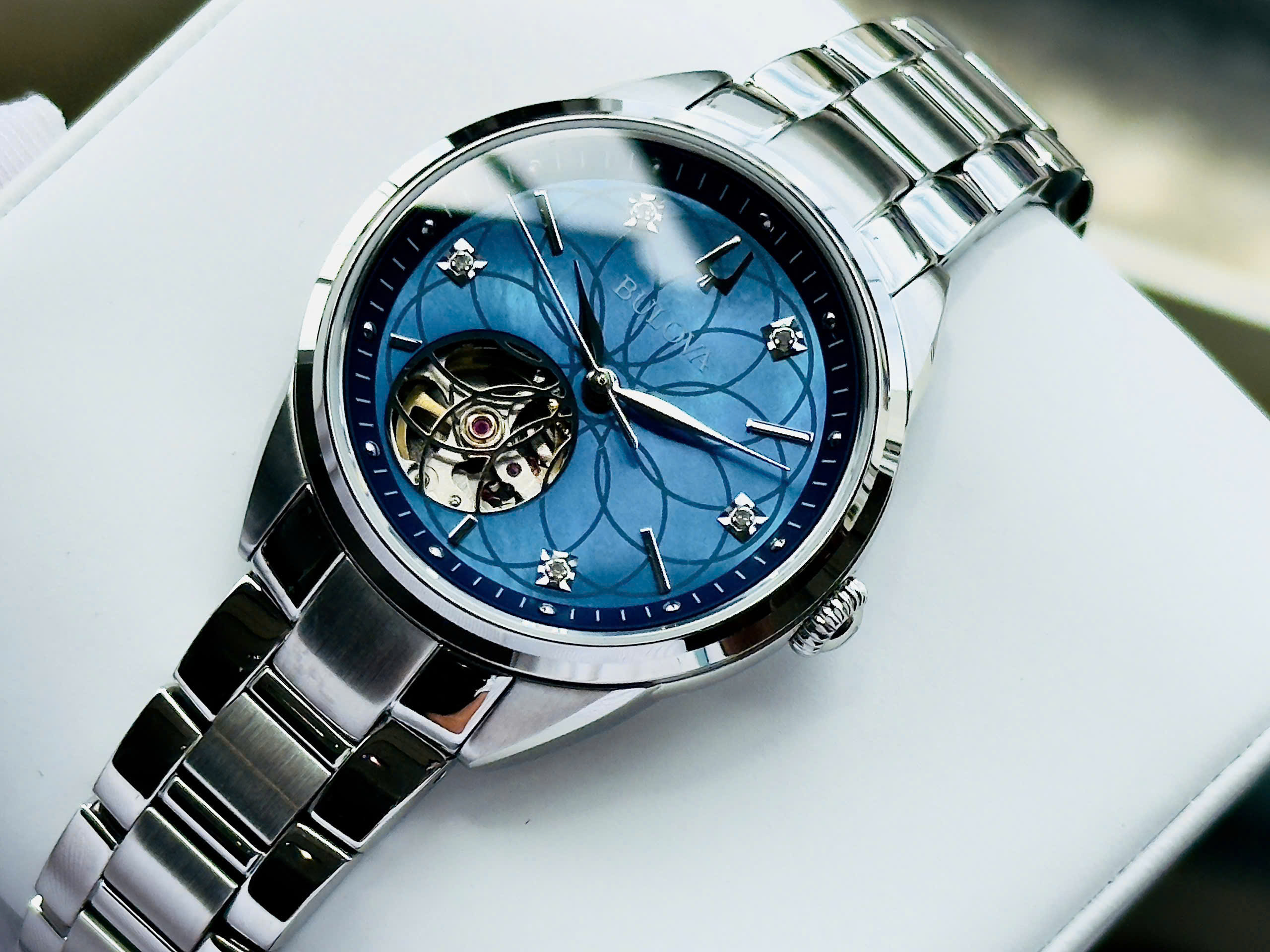 ĐỒNG HỒ NỮ BULOVA  AUTOMATIC 96P191