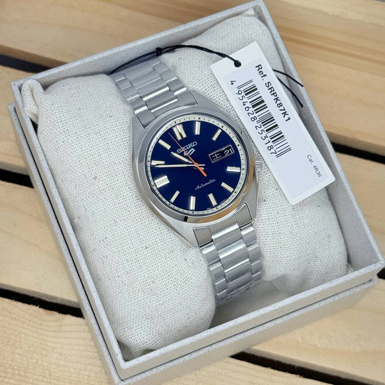 ĐỒNG HỒ NAM SEIKO 5 AUTOMATIC SRPK87K1