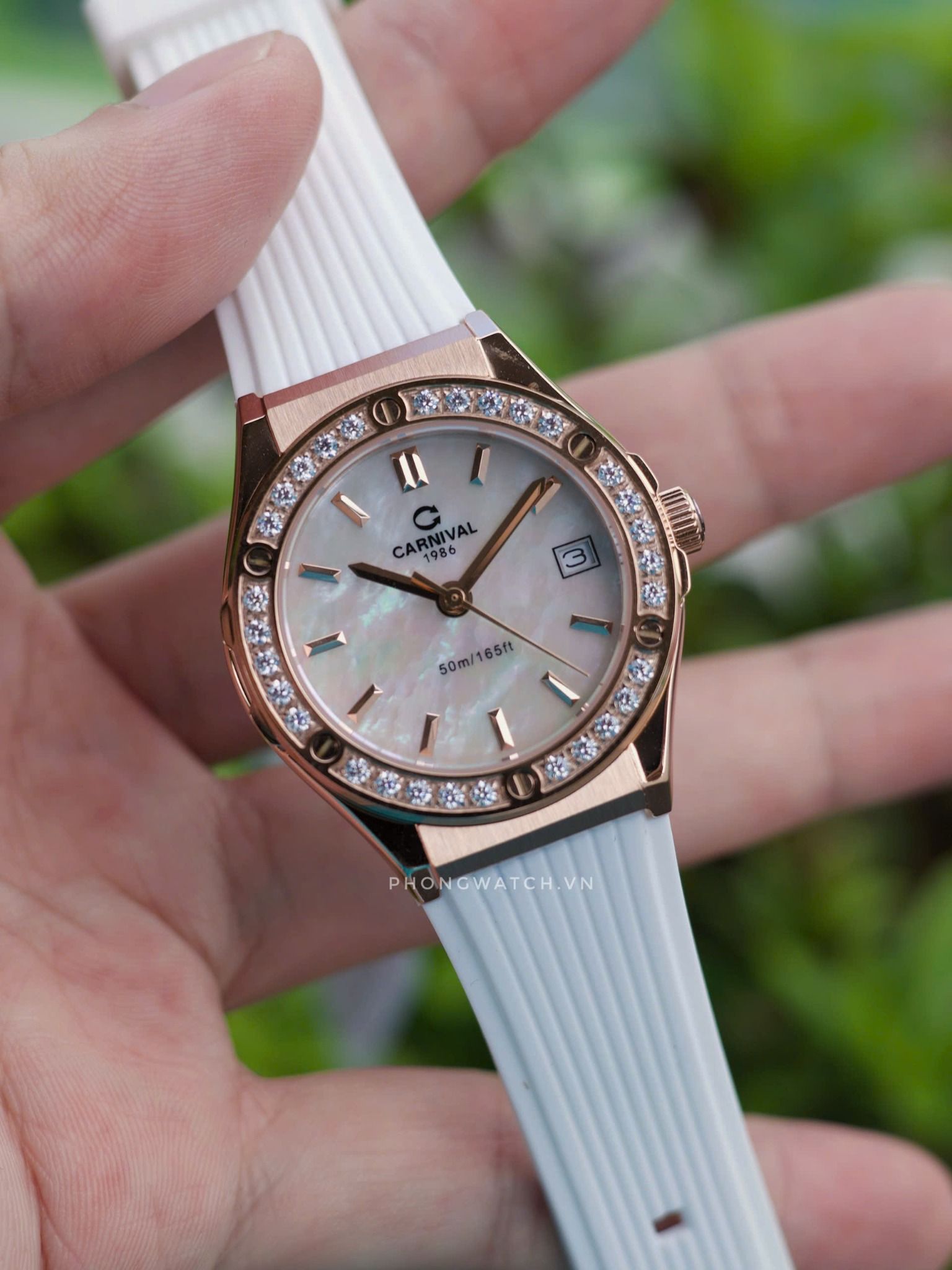 ĐỒNG HỒ NỮ CARNIVAL QUARTZ 8168L2-VH-DCS-TK1