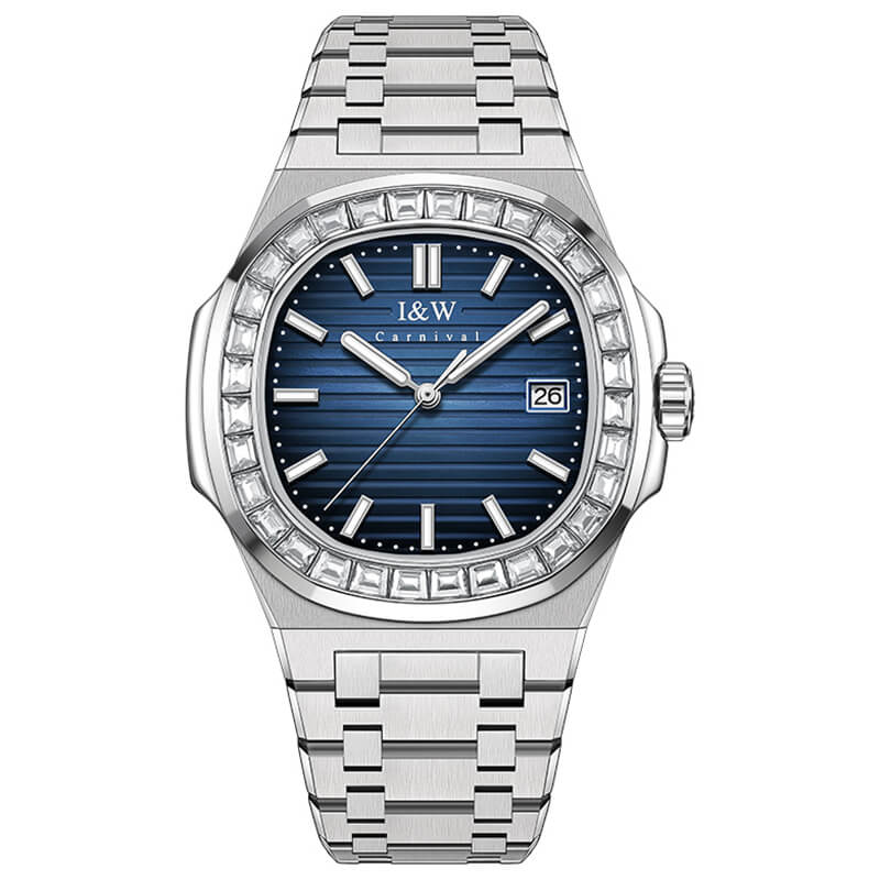I&W CARNIVAL NAUTILUS AUTOMATIC BLUE 721G1