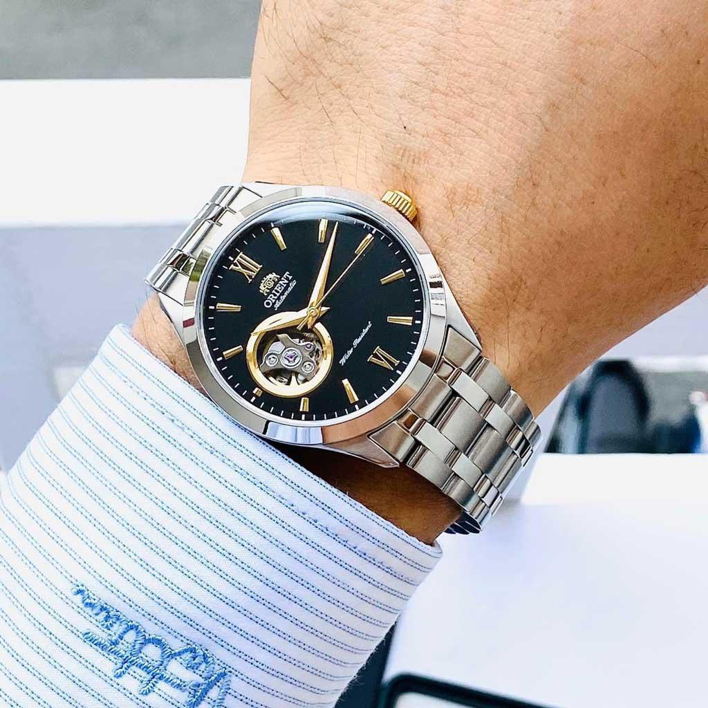 ORIENT CONTEMPORARY GOLDEN EYES AUTOMATIC BLACK FAG03002B0 (SAG03002B0) (AG03002B)