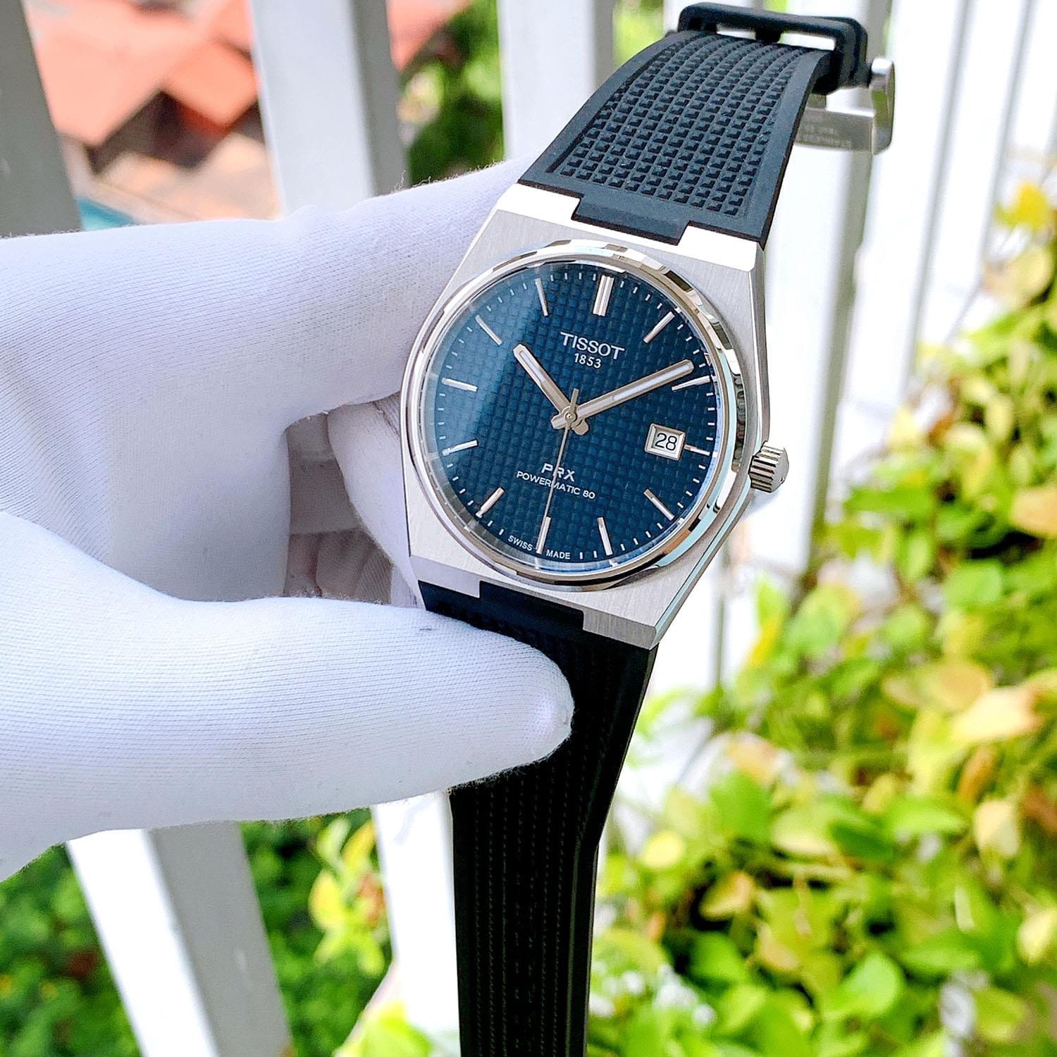 TISSOT PRX POWERMATIC 80 BLUE 40MM T137.407.17.041.00