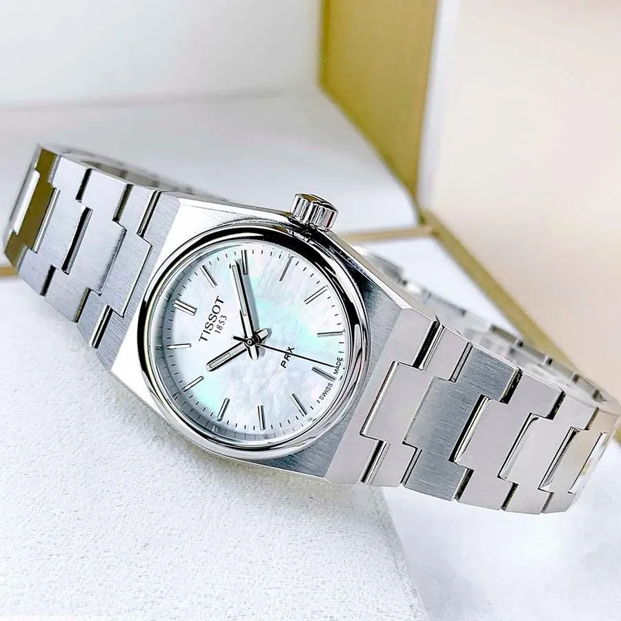 ĐỒNG HỒ NỮ TISSOT PRX QUARTZ MOP 25MM T137.010.11.111.00