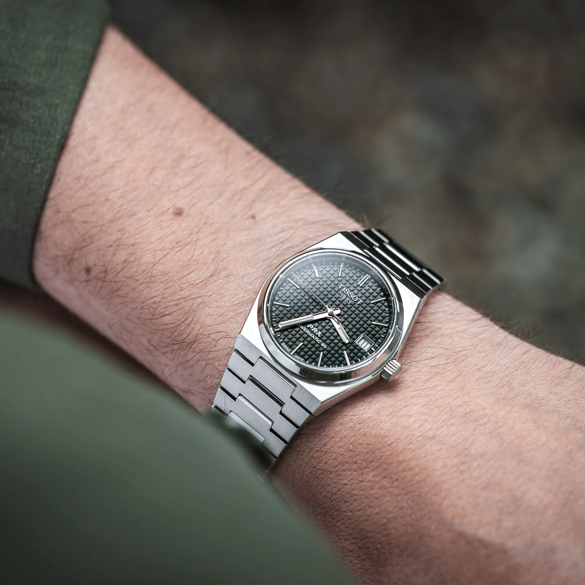 TISSOT PRX POWERMATIC 80 GREEN 35MM T137.207.11.091.00