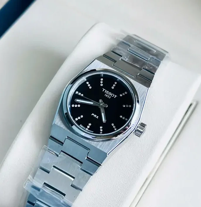 ĐỒNG HỒ NỮ TISSOT PRX QUARTZ BLACK 25MM T137.010.11.056.00