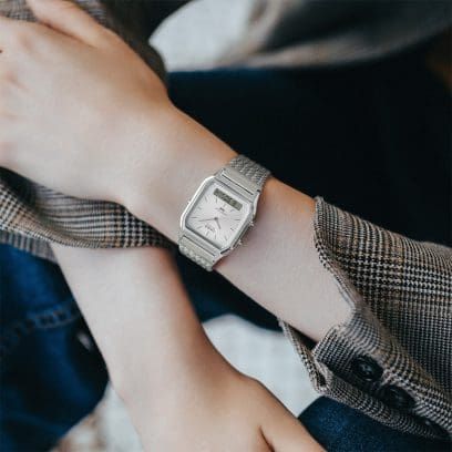 ĐỒNG HỒ UNISEX CASIO QUARTZ AQ-230EM-7ADF