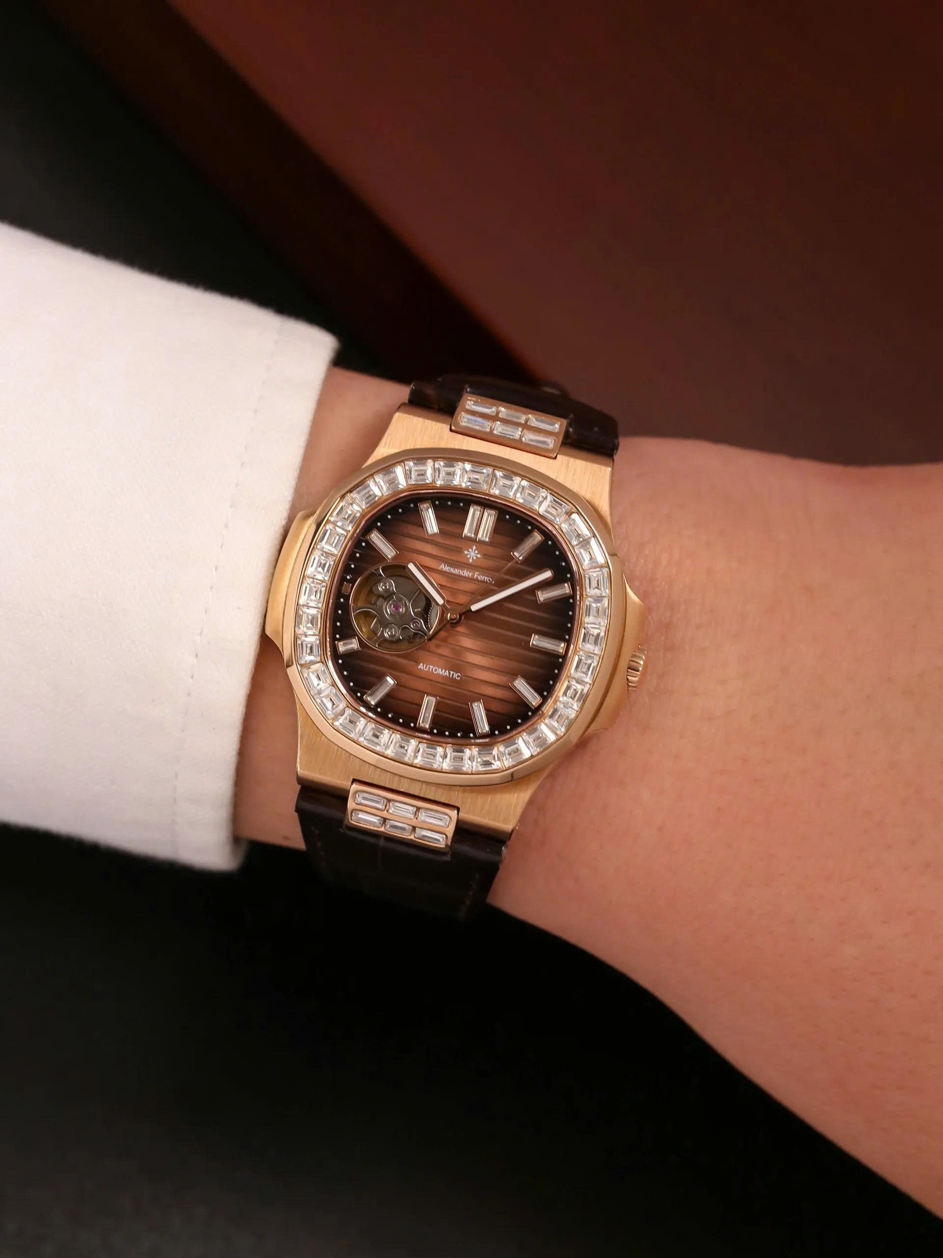 ĐỒNG HỒ ALEXANDER FERROS AUTOMATIC 6091R-08
