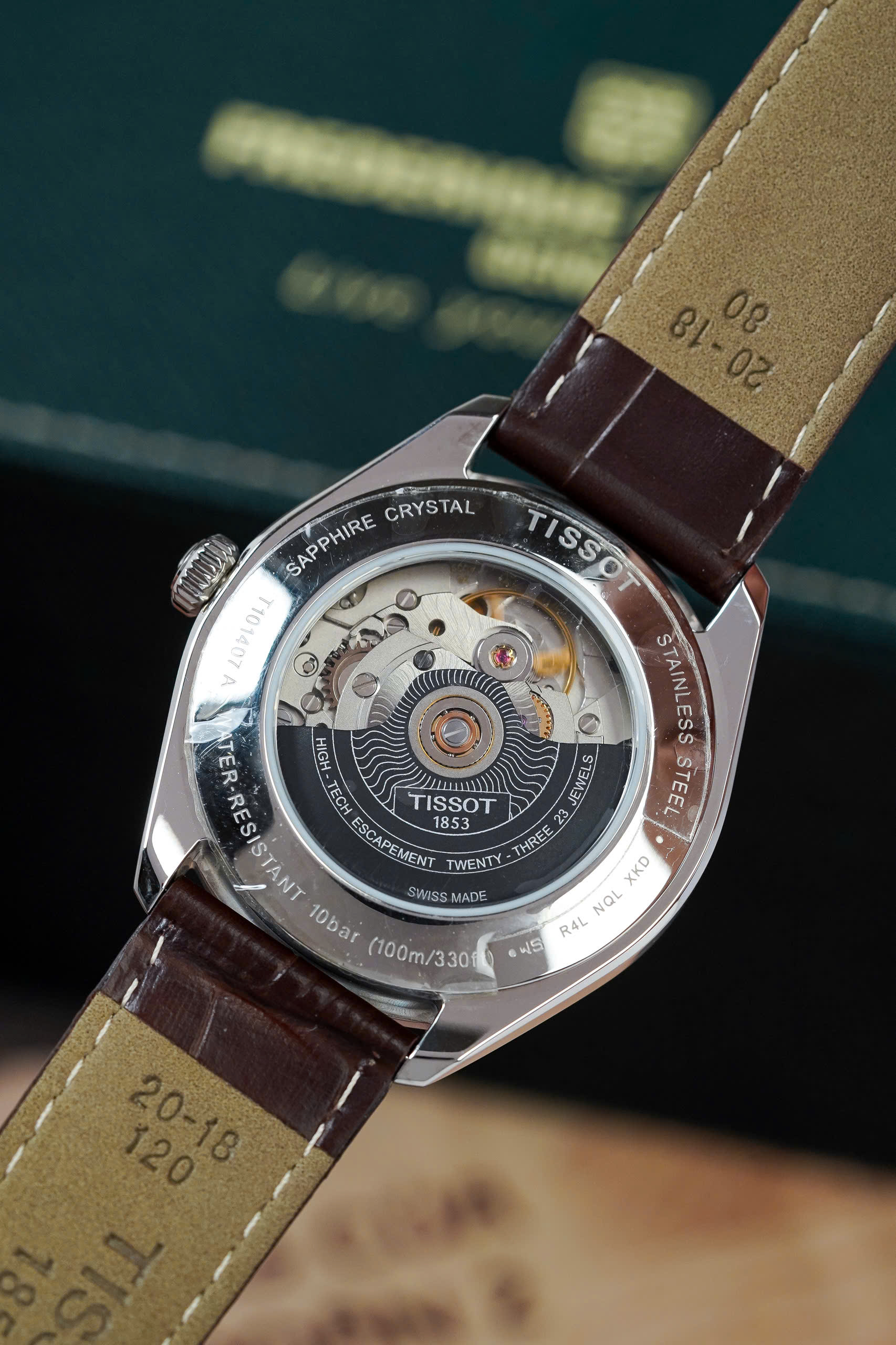 ĐỒNG HỒ NAM TISSOT AUTOMATIC PR100 T101.407.16.071.00