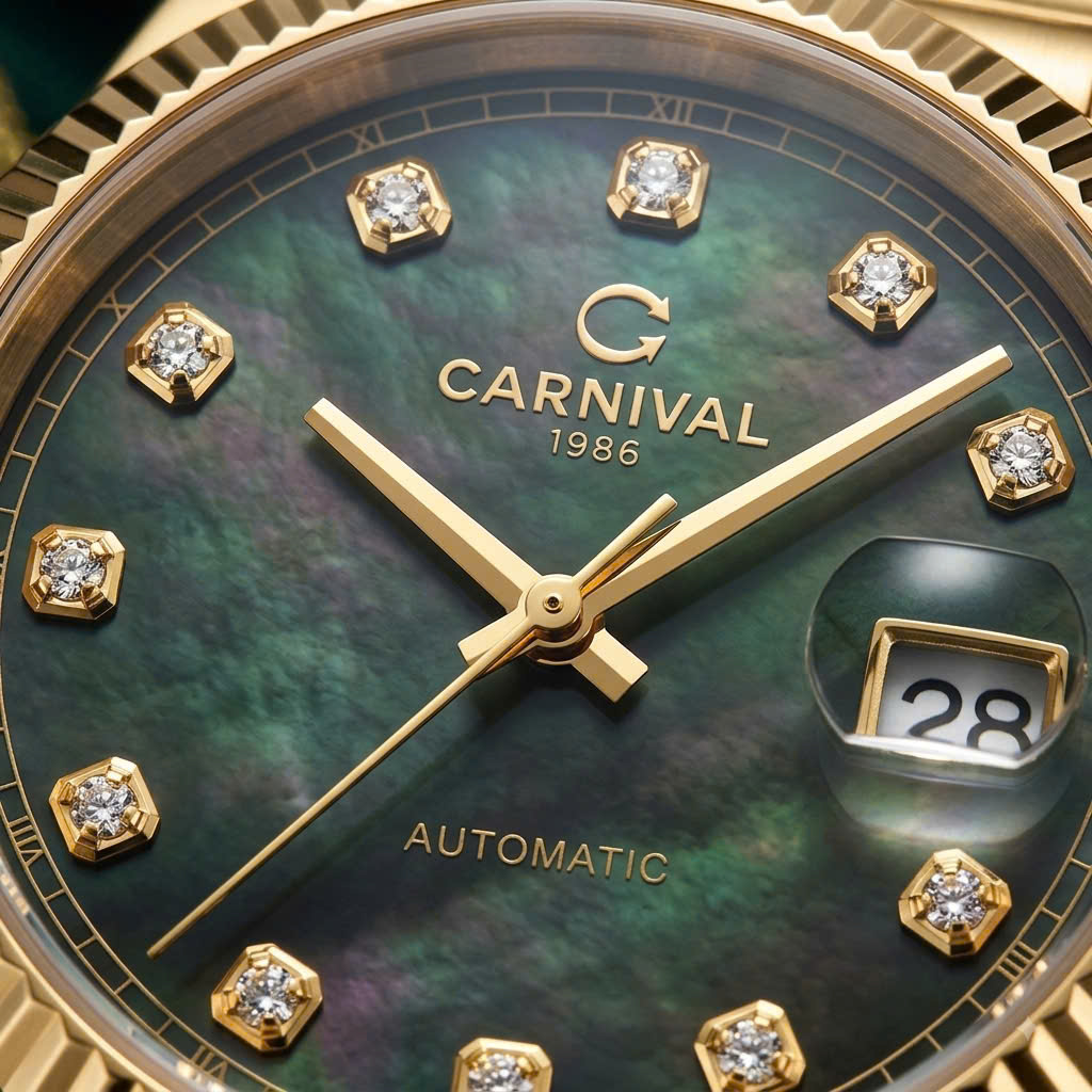 ĐỒNG HỒ NAM CARNIVAL AUTOMATIC 8250G-VV-DK