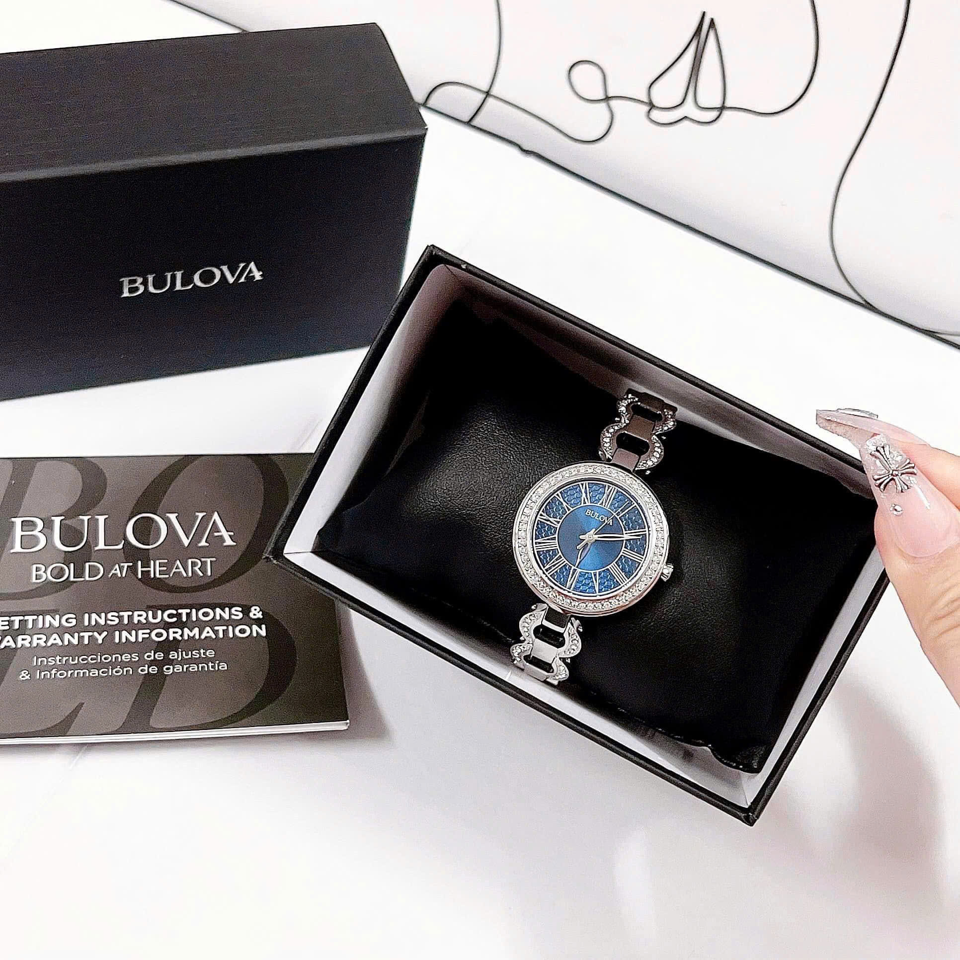 ĐỒNG HỒ NỮ BULOVA QUARTZ 96L303