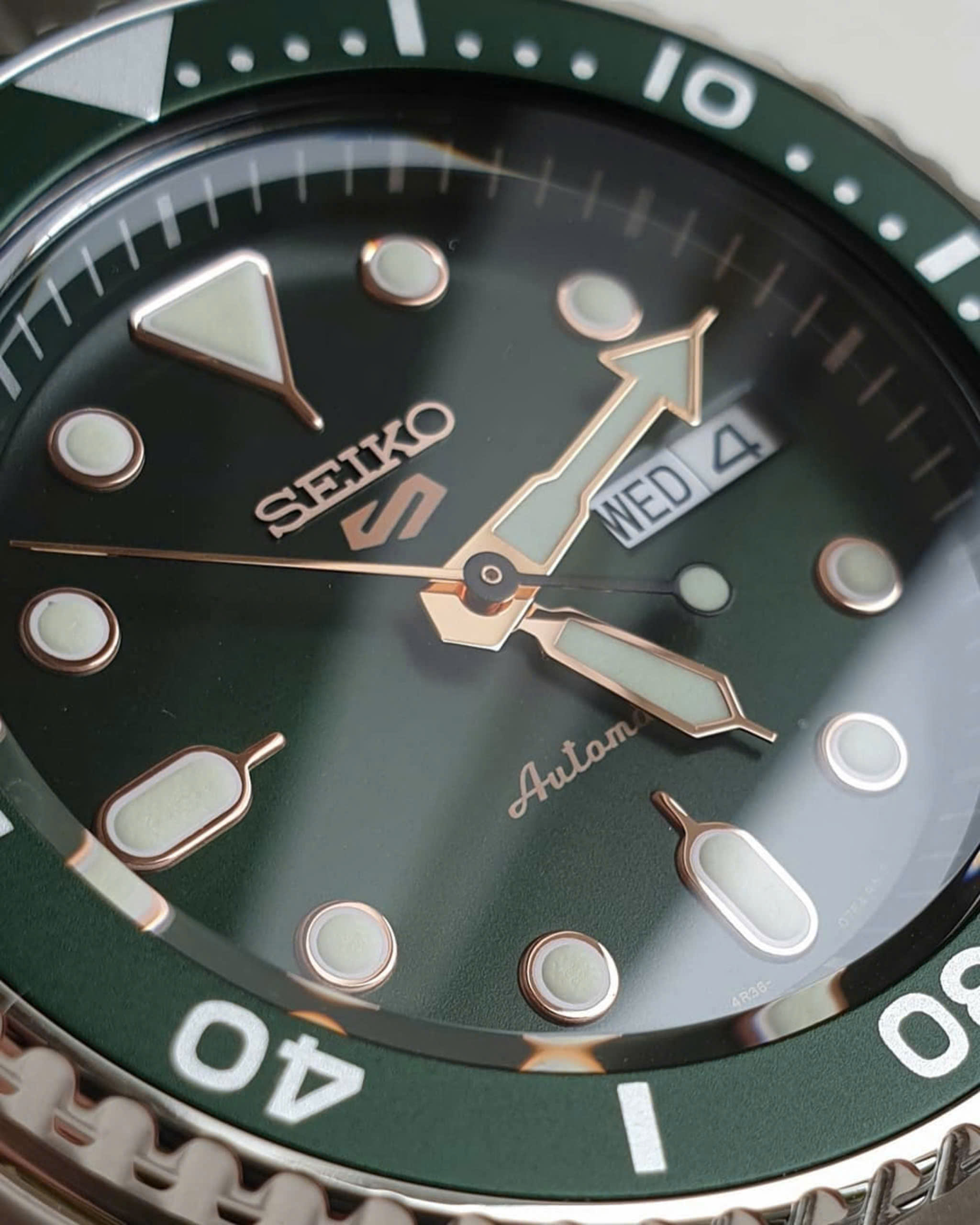 ĐỒNG HỒ NAM SEIKO 5 SPORTS AUTOMATIC  Green SRPD63K1