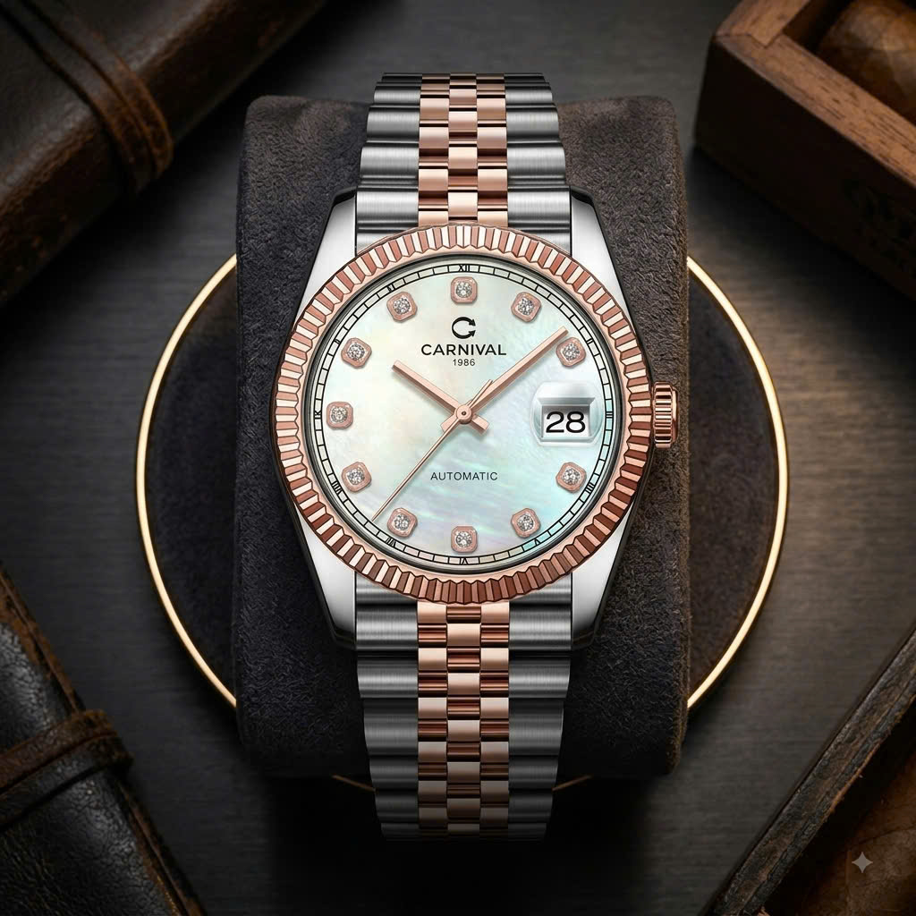 ĐỒNG HỒ NAM CARNIVAL AUTOMATIC 8250G-CH-TK