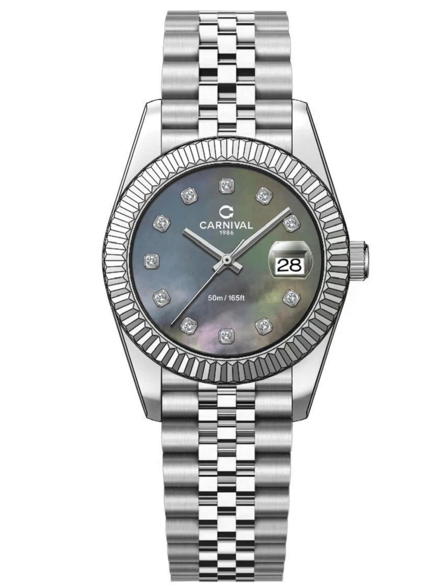 ĐỒNG HỒ NỮ CARNIVAL QUARTZ 8250L-VT-DK