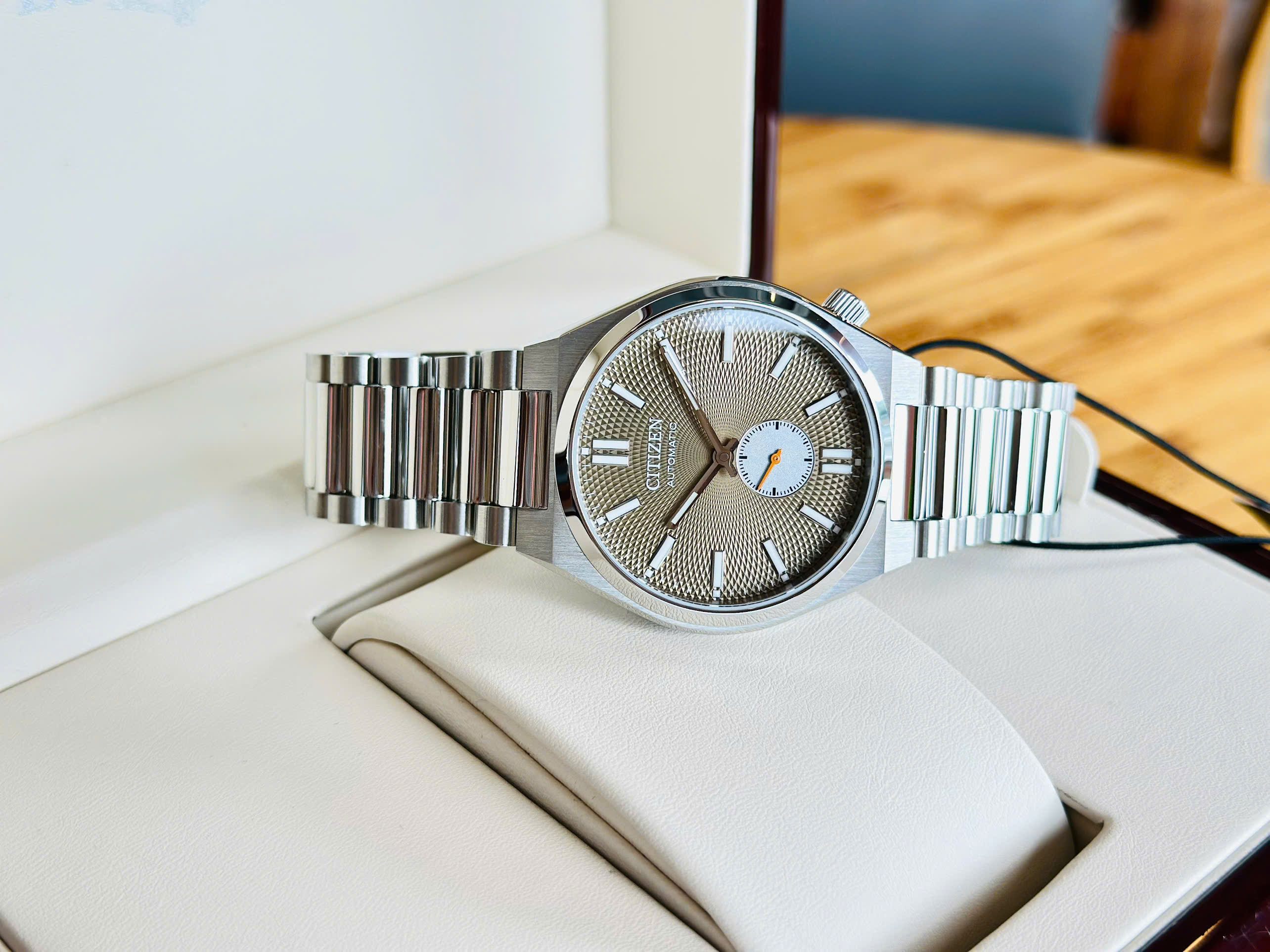 ĐỒNG HỒ CITIZEN TSUYOSA SMALL SECOND NK5010-51X