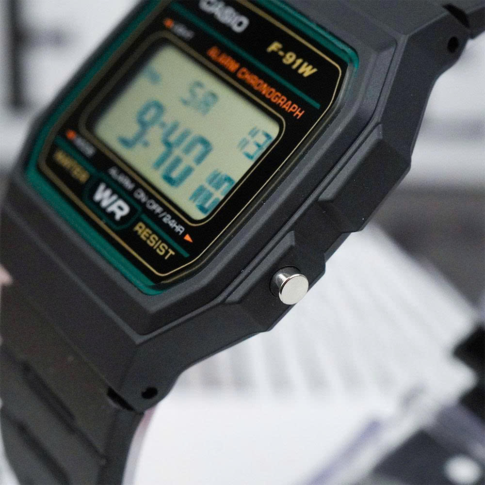 ĐỒNG HỒ CASIO F-91W-3DG