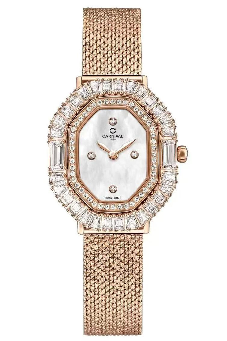 ĐỒNG HỒ NỮ CARNIVAL QUARTZ 8237L-VH-TK