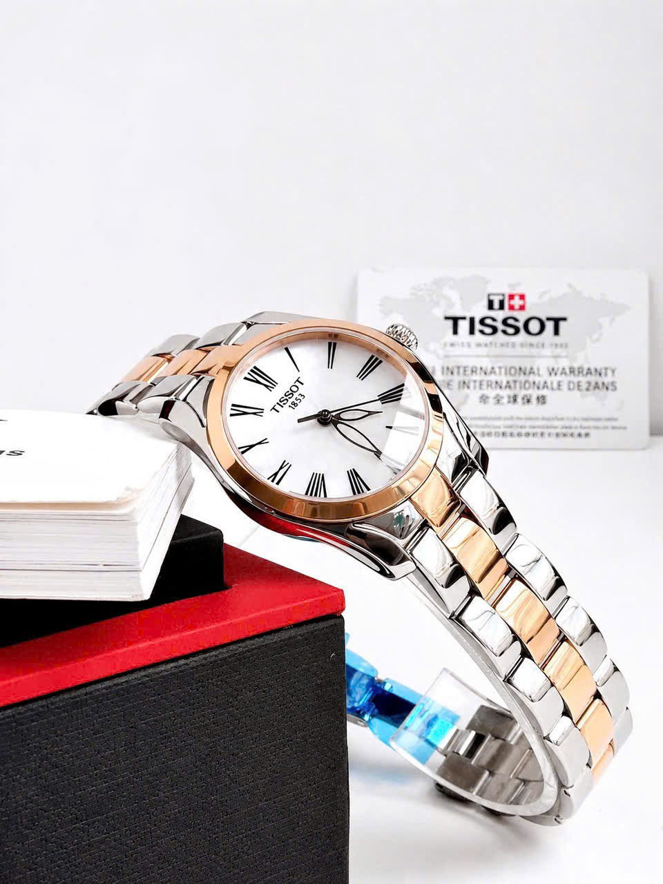 ĐỒNG HỒ NỮ TISSOT QUARTZ T-WAVE T112.210.22.113.01