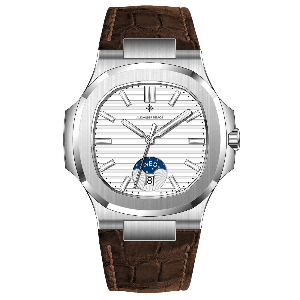 Đồng Hồ Nam Alexander Ferros 6122S-02