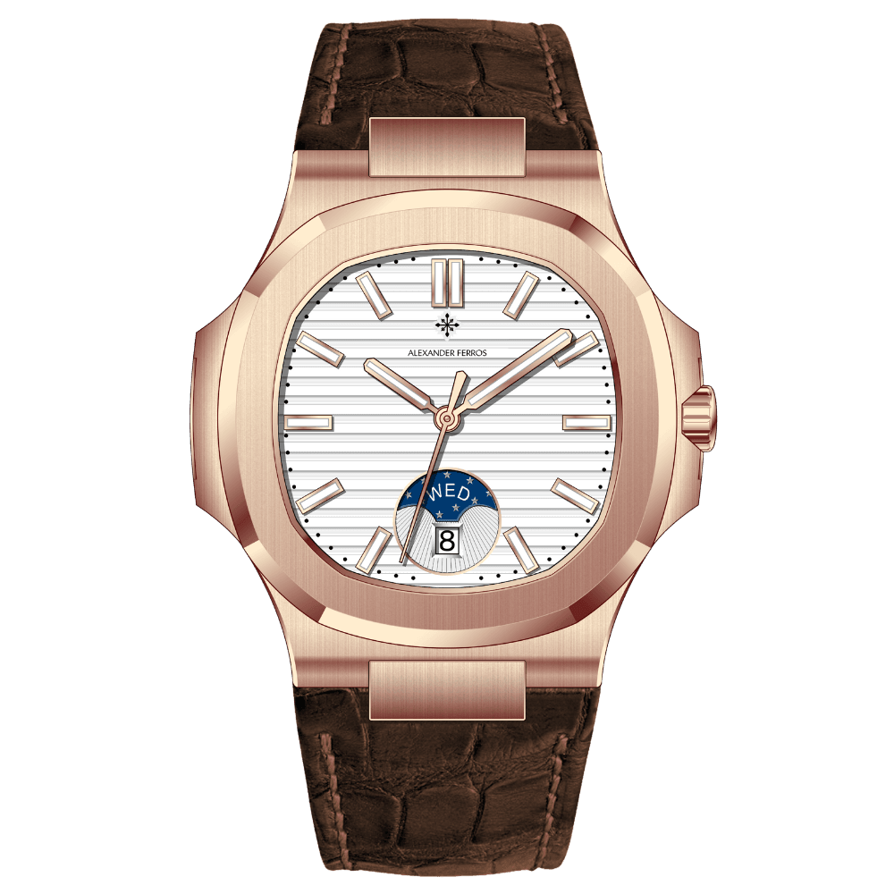 Đồng Hồ Nam Alexander Ferros 6122R-02