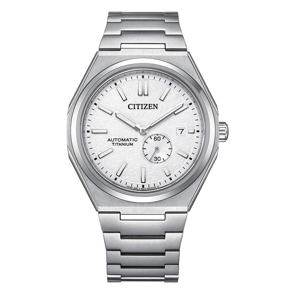 ĐỒNG HỒ NAM CITIZEN AUTOMATIC ZENSHIN SUPER TITANIUM WHITE DIAL  NJ0180-80A