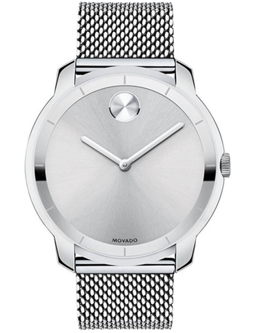 ĐỒNG HỒ NAM MOVADO BOLD 3600260 SILVER DIAL MESH