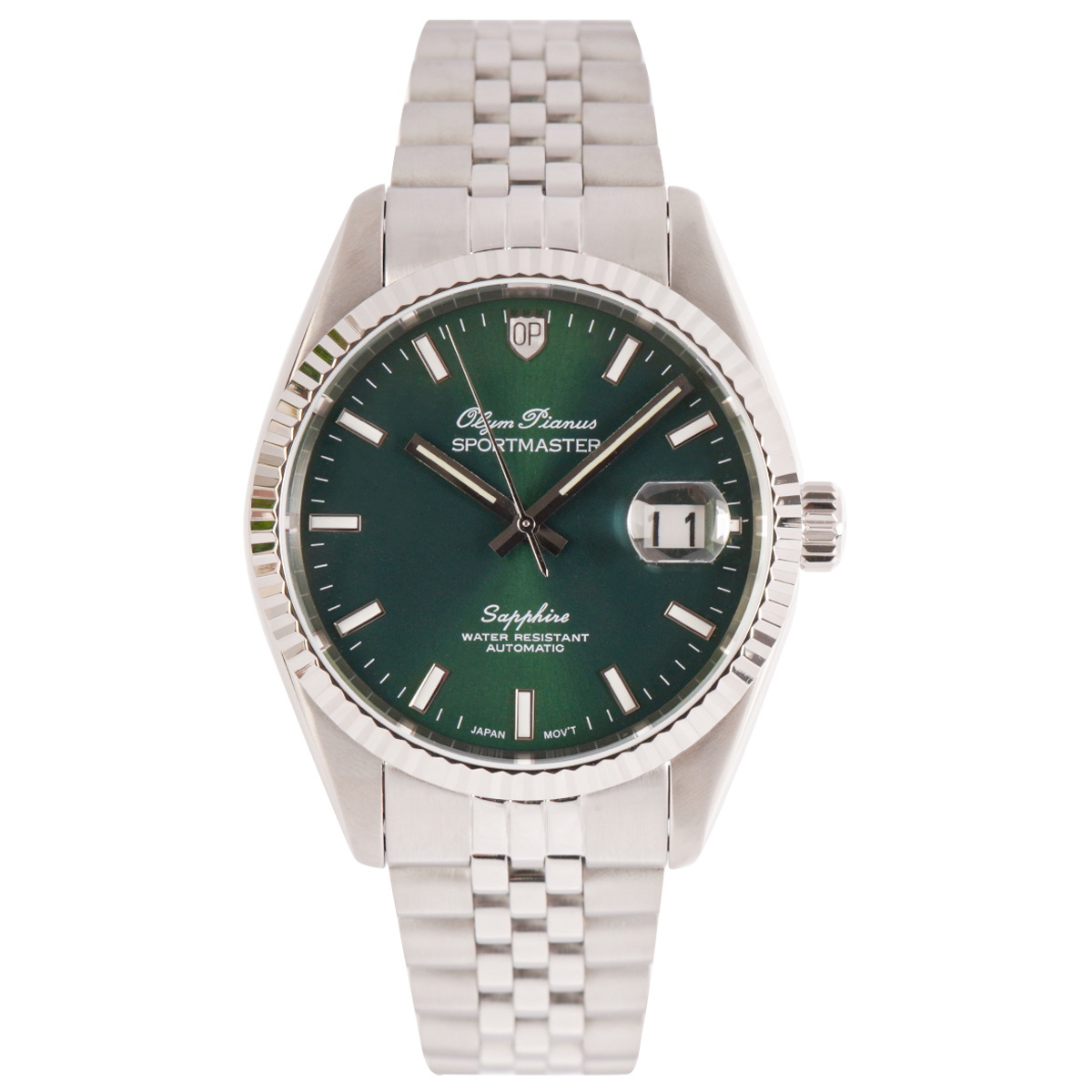 OLYM PIANUS SPORTMASTER AUTOMATIC GREEN OP89322AGS-XL