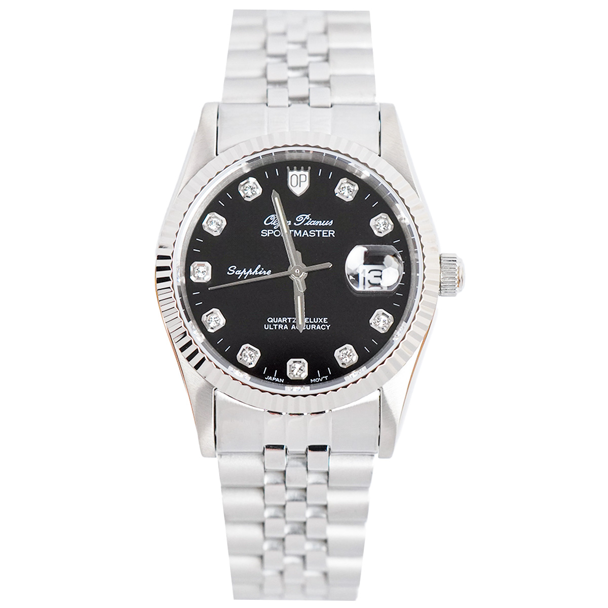 OLYM PIAINUS SPORTMASTER AUTOMATIC BLACK OP89322AMS-D