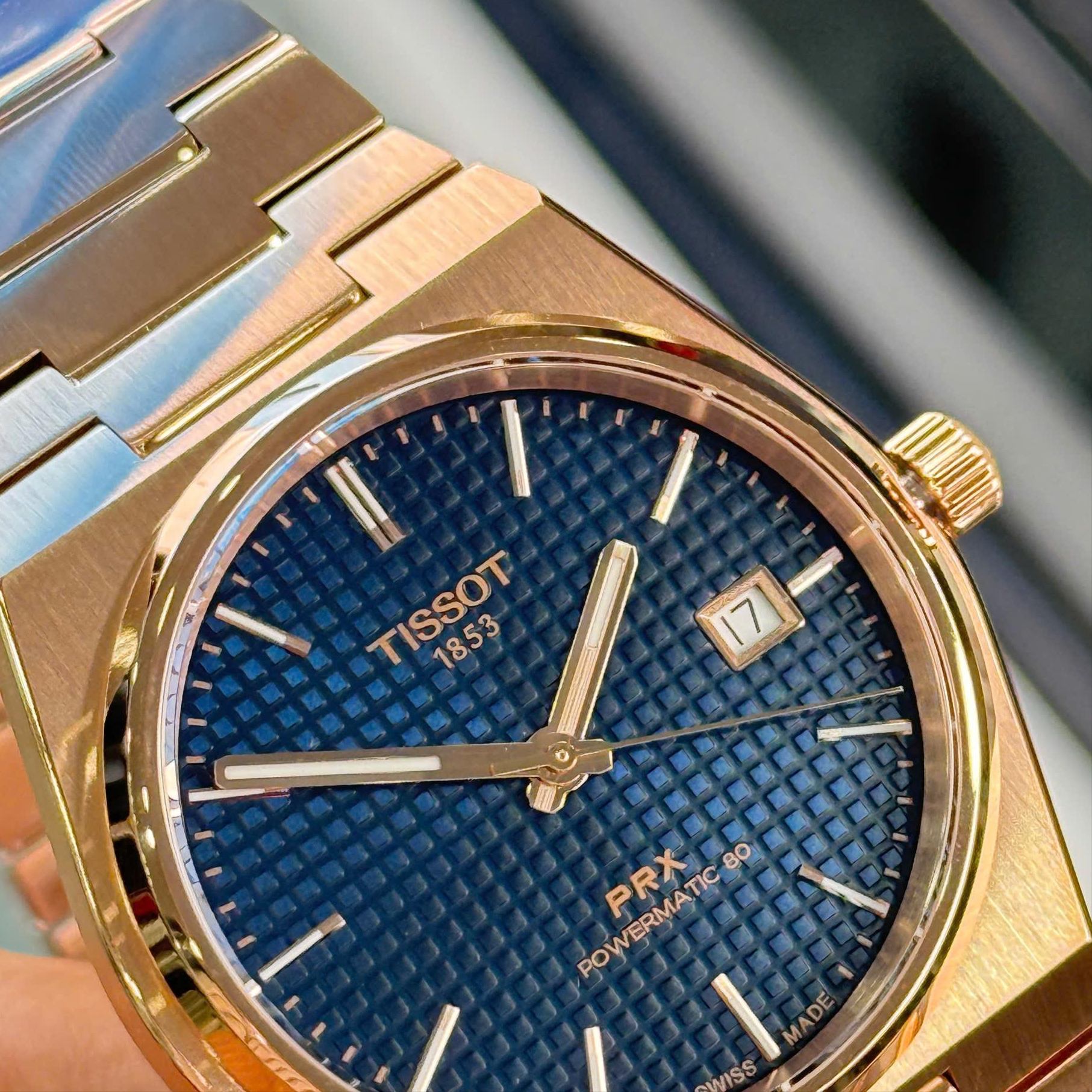 TISSOT PRX POWERMATIC 80 ROSE GOLD 40MM T137.407.33.041.00