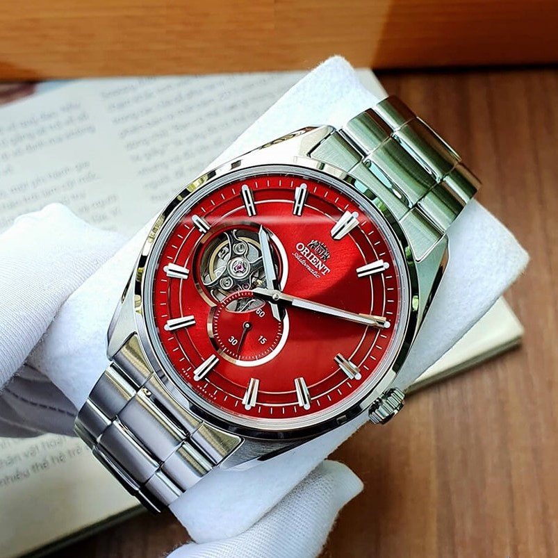 ORIENT CONTEMPORARY SMALL SECOND AUTOMATIC RED RA-AR0010R10B (RN-AR0010R)