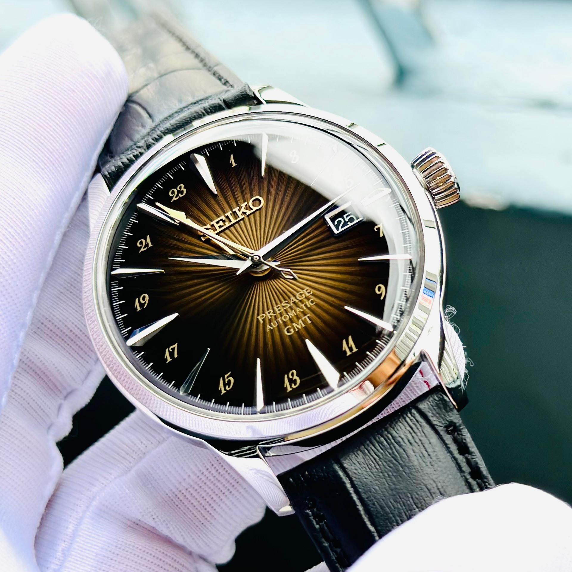 SEIKO PRESAGE COCKTAIL TIME GMT SARY243