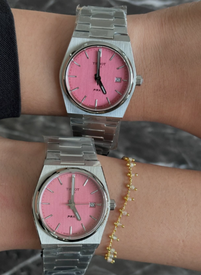 TISSOT PRX QUARTZ 35MM PINK T137.210.11.331.00