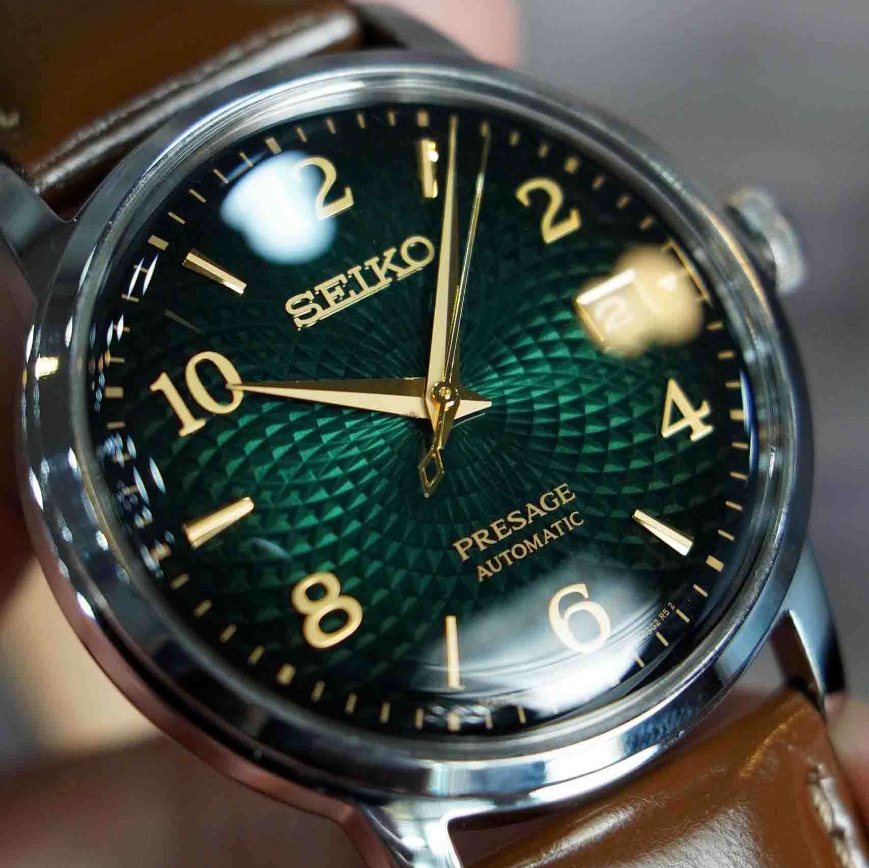 SEIKO PRESAGE COCKTAIL GREEN AUTOMATIC SARY167