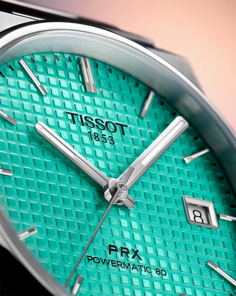 TISSOT PRX POWERMATIC 80 MINTGREEN 40MM T137.407.11.091.01