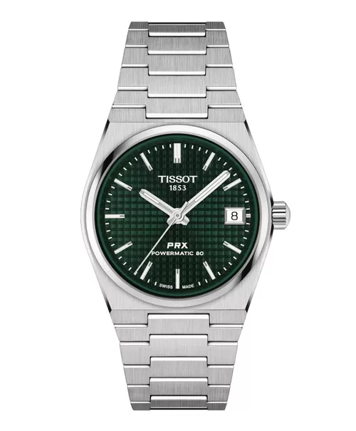 TISSOT PRX POWERMATIC 80 GREEN 40MM  PRX T137.407.11.091.00