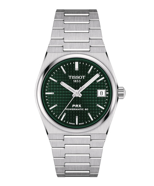 TISSOT PRX POWERMATIC 80 GREEN 35MM T137.207.11.091.00