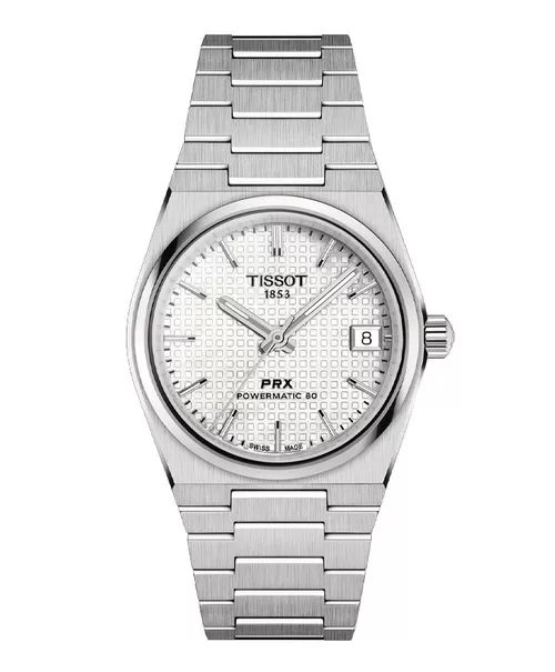 TISSOT PRX POWERMATIC 80 TRẮNG XÀ CỪ 35MM T137.207.11.111.00